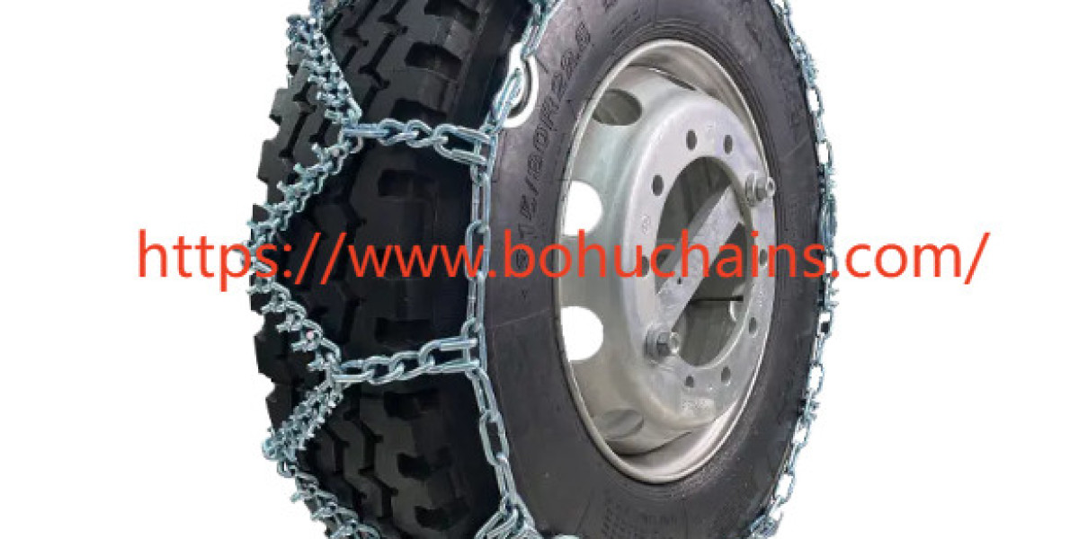 Truck Studded Zigzag Pattern Alloy Tire Chain With CAM