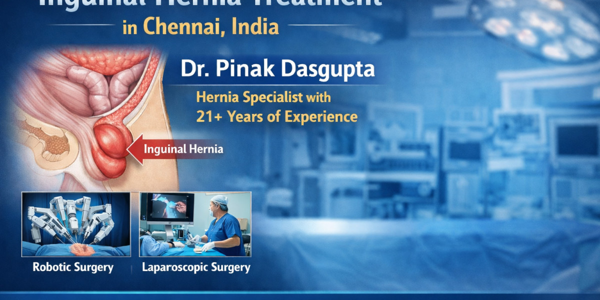 Inguinal Hernia Treatment in Chennai, India by Dr. Pinak Dasgupta